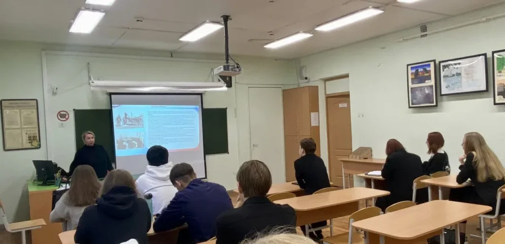 Встречи с интересными людьми. Встреча с курсантом Военного института