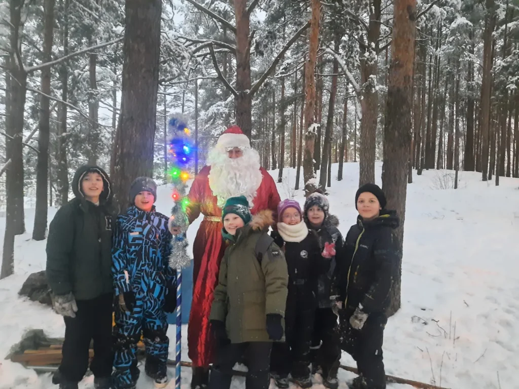 Районные соревнования по ночному ориентированию