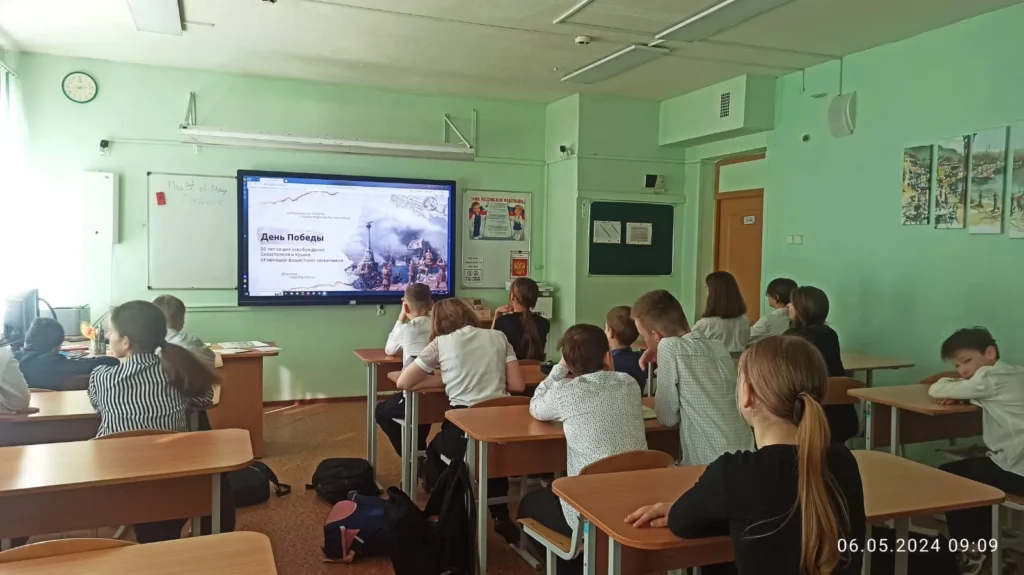 Акция в режиме онлайн «Урок Победы – «Памяти павших будьте достойны!»