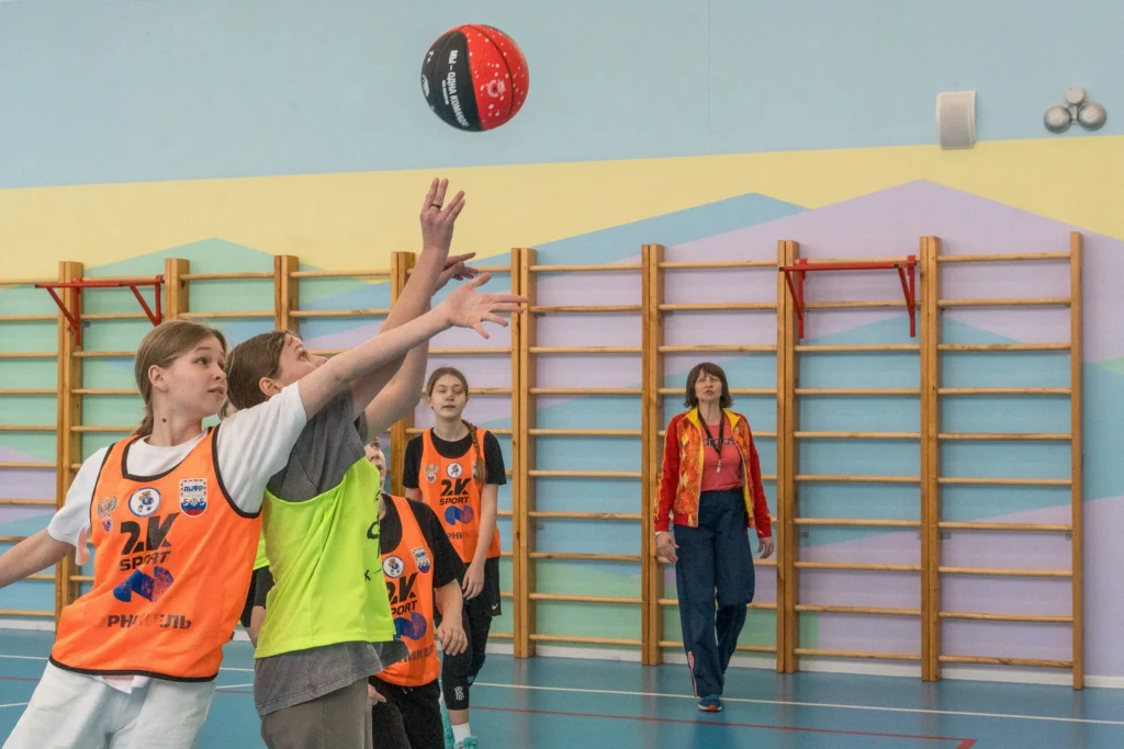 ПОЗДРАВЛЯЕМ! Победа «Баскетбол 3*3» в районном этапе Всероссийских спортивных игр школьных спортивных клубов
