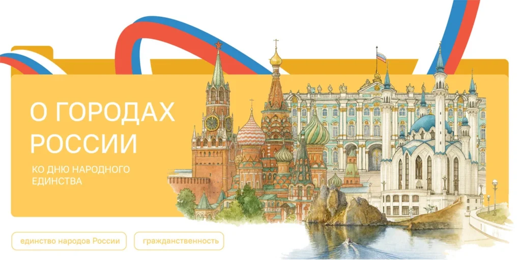 Разговоры о важном. «О городах России. Ко Дню народного единства».