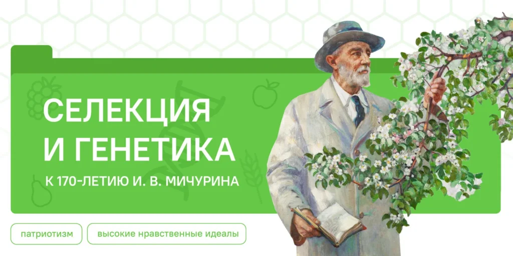 Разговоры о важном. «Селекция и генетика. К 170-летию Ивана Владимировича Мичурина».